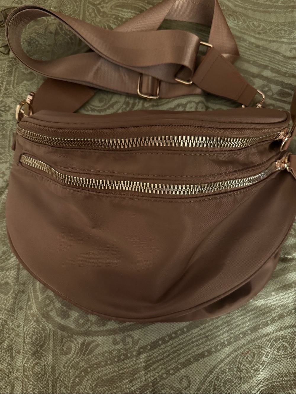 New! Brown Women’s Crossbody Belt Bag